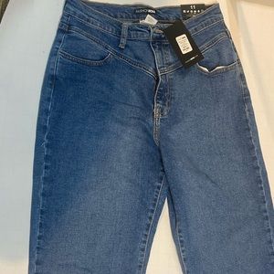 Fashion nova size:11 blue mom jeans